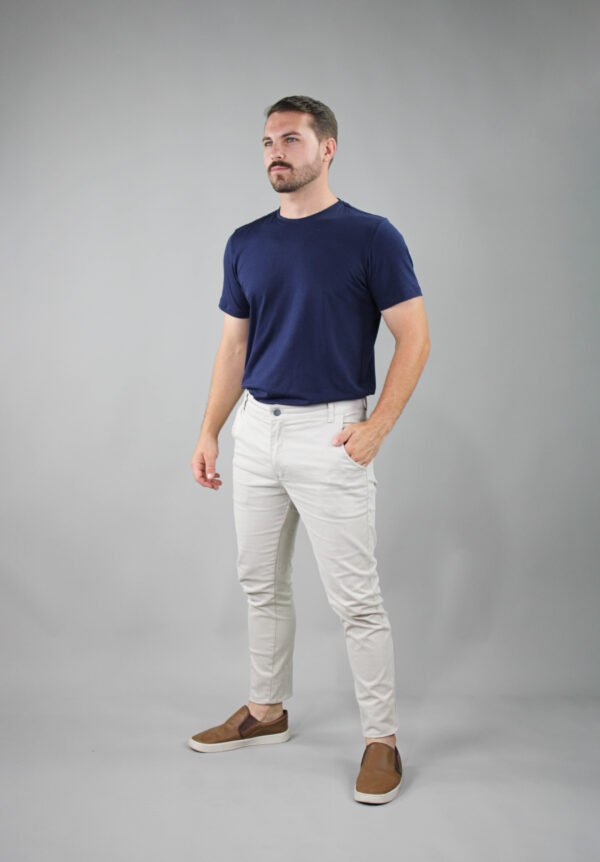 Camiseta Cottonflex - Azul Marinho - Imagem 5