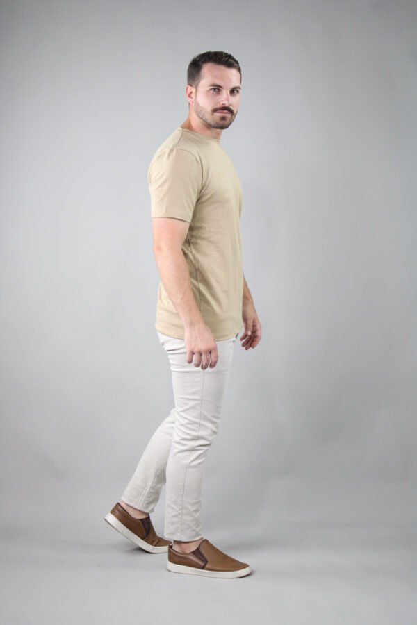 Camiseta Cottonflex - Caqui - Imagem 4