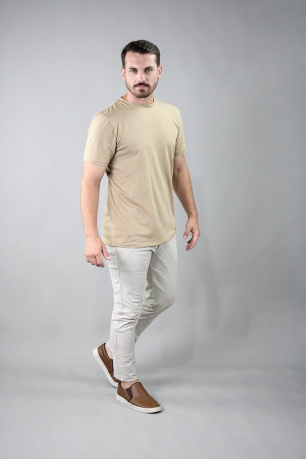 Camiseta Cottonflex - Caqui - Imagem 5