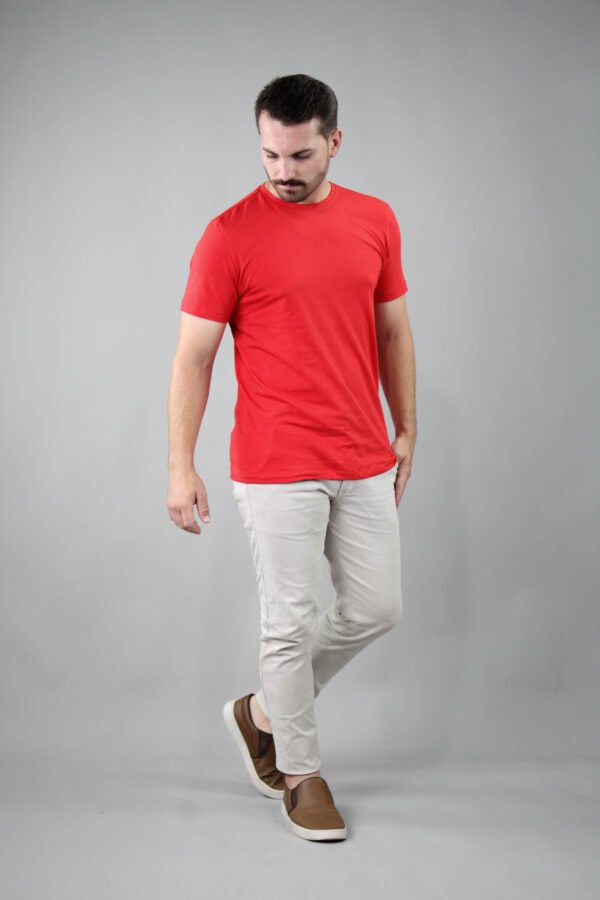 Camiseta Cottonflex - Vermelho - Imagem 3