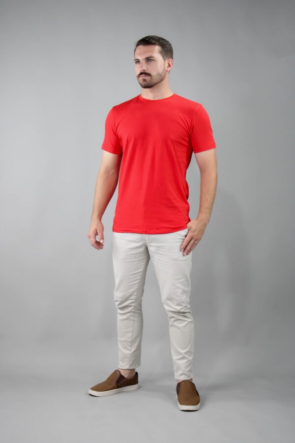 Camiseta Cottonflex - Vermelho