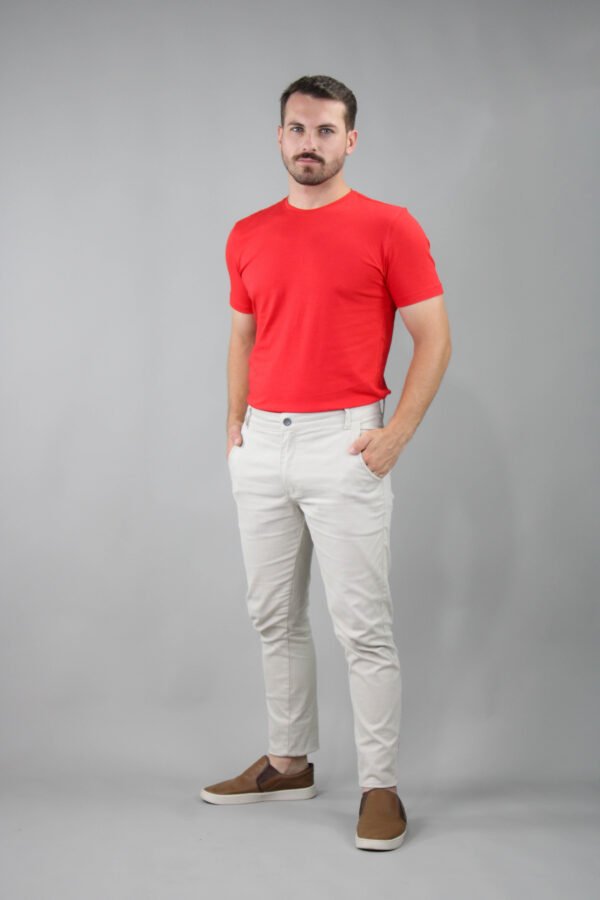 Camiseta Cottonflex - Vermelho - Imagem 4