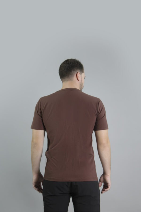 Camiseta Cottonflex - Marrom - Imagem 3