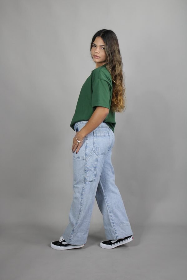 Camiseta Oversized Essential - Verde Militar