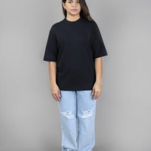 Oversized Suedine - Preto