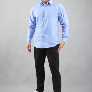 Camisa Social Fio Nobre - Azul Bebê