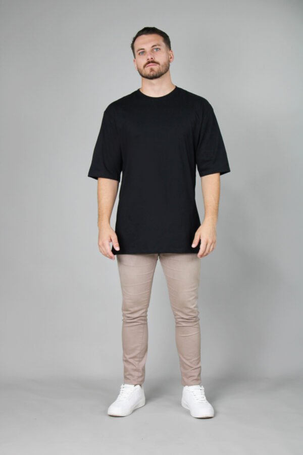 Camiseta Oversized Streetwear - Preto - Imagem 4