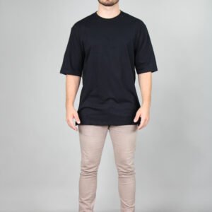 Camiseta Oversized Streetwear - Preto