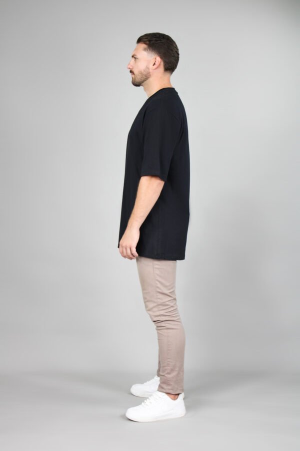 Camiseta Oversized Streetwear - Preto - Imagem 3