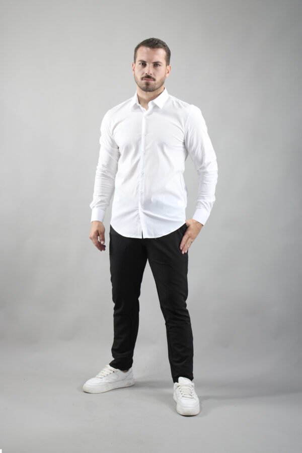 Camisa Social Fio Nobre - Verde Militar - Imagem 6